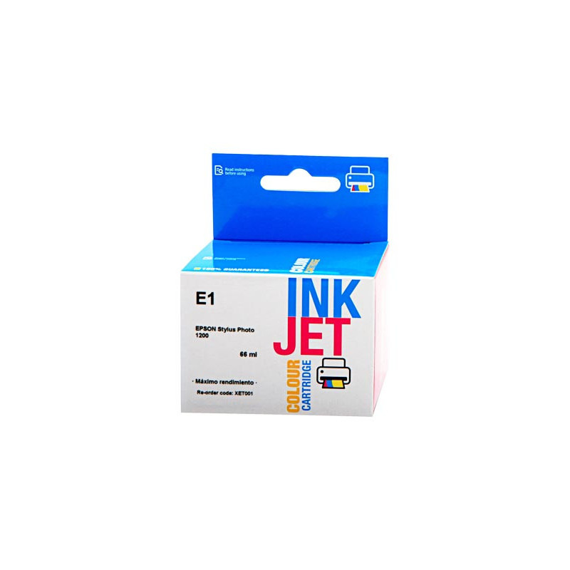 Cartucho de tinta : XET001C de la marca : Epson disponible en : RECOLOGIC