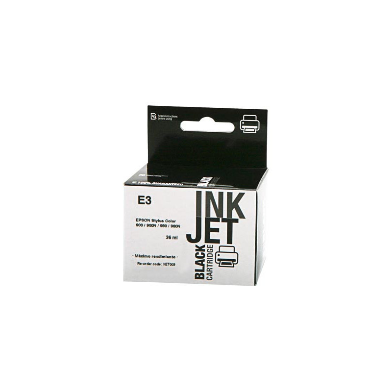 Cartucho de tinta : XET003C de la marca : Epson disponible en : RECOLOGIC