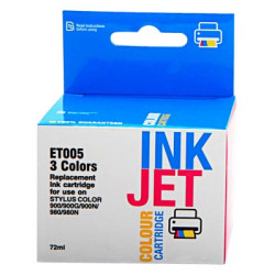 Cartucho de tinta : XET005C de la marca : Epson disponible en : RECOLOGIC