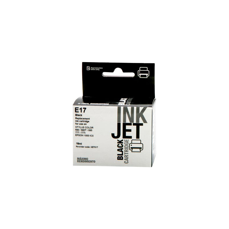 Cartucho de tinta : XET017C de la marca : Epson disponible en : RECOLOGIC