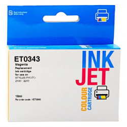 Cartucho de tinta : XET0343C de la marca : Epson disponible en : RECOLOGIC