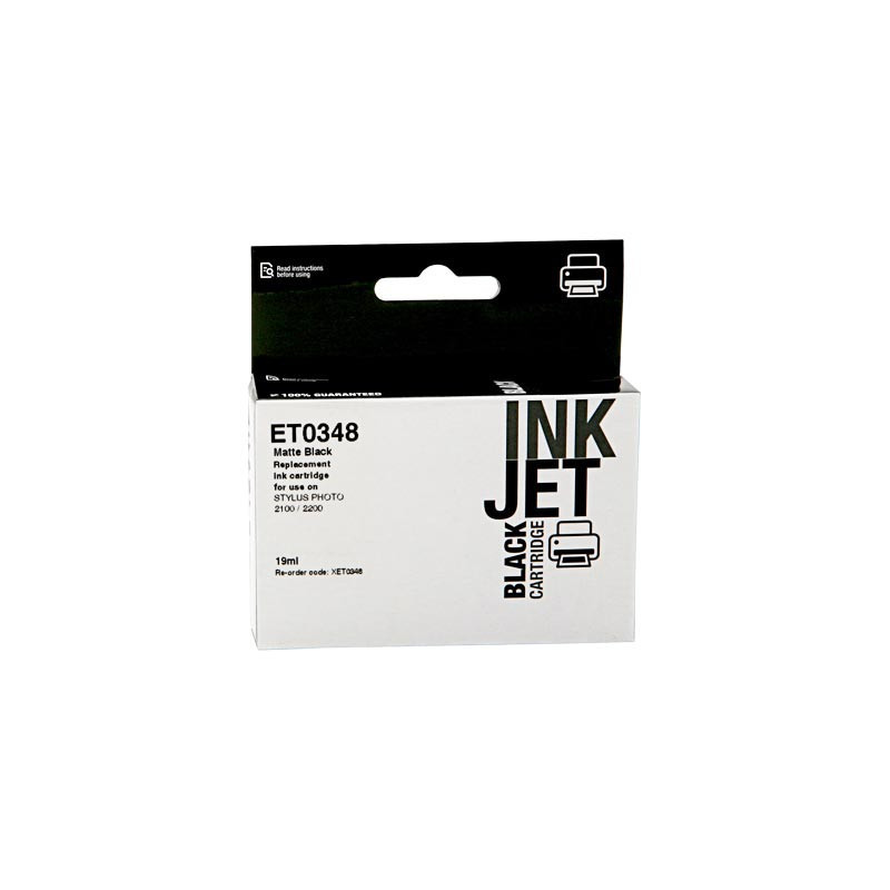 Cartucho de tinta : XET0348C de la marca : Epson disponible en : RECOLOGIC Cartucho de tinta : XET0348C de la marca : Epson disponible en : RECOLOGIC