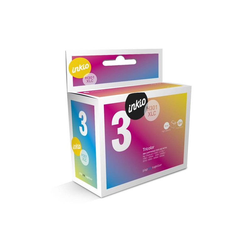 Cartucho de tinta : CH301XLCR de la marca : Hp disponible en : RECOLOGIC