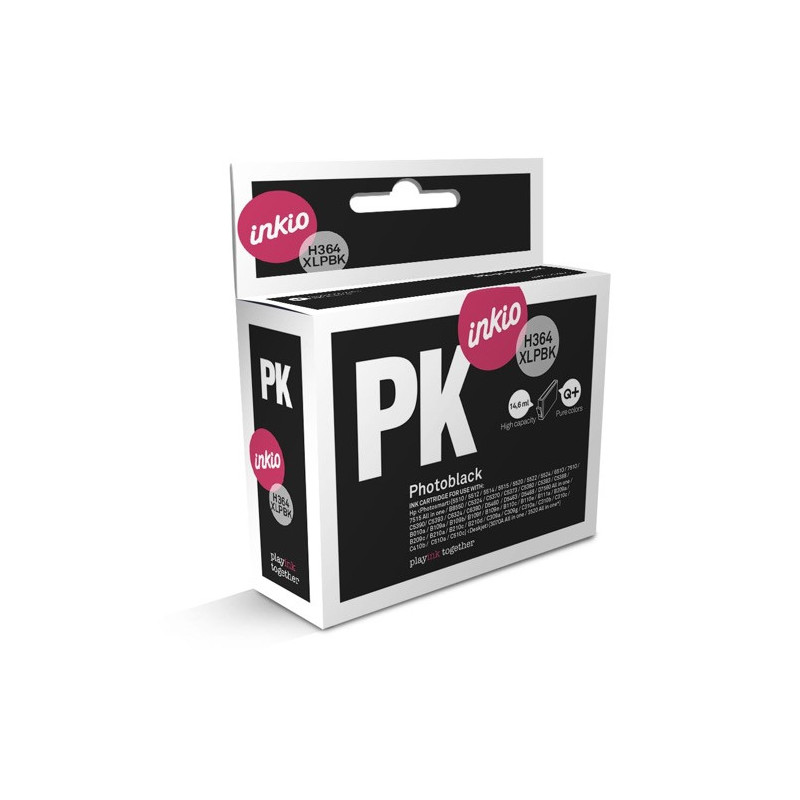 Cartucho de tinta : CH364XLPBKRP de la marca : HP disponible en : RECOLOGIC