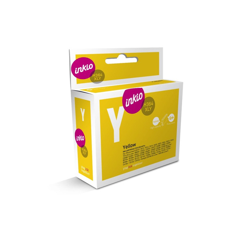 Cartucho de tinta : CH364XLYRP de la marca : Hp disponible en : RECOLOGIC