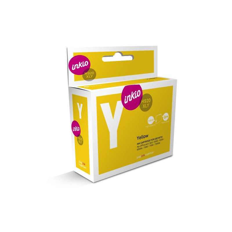 Cartucho de tinta : CH920XLYRP de la marca : Hp disponible en : RECOLOGIC