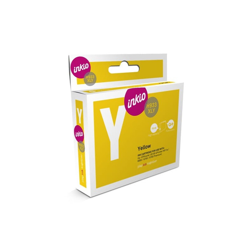 Cartucho de tinta : CH933XLYRP de la marca : Hp disponible en : RECOLOGIC Cartucho de tinta : CH933XLYRP de la marca : Hp disponible en : RECOLOGIC