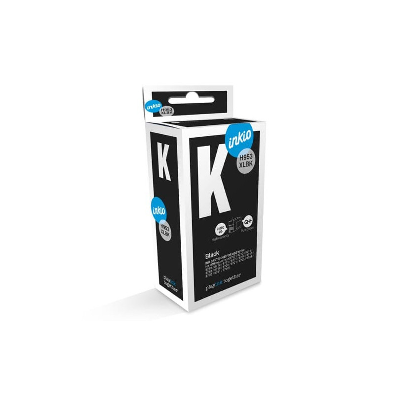 Cartucho de tinta : CH953XLBKCP de la marca : Hp disponible en : RECOLOGIC Cartucho de tinta : CH953XLBKCP de la marca : Hp disponible en : RECOLOGIC
