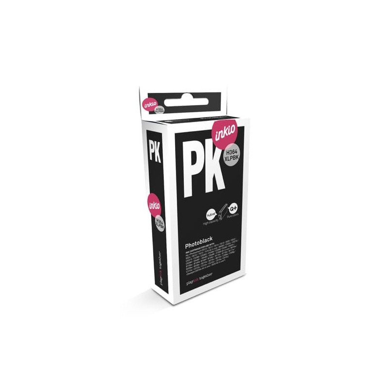 Cartucho de tinta : CH364XLPBKCP de la marca : HP disponible en : RECOLOGIC
